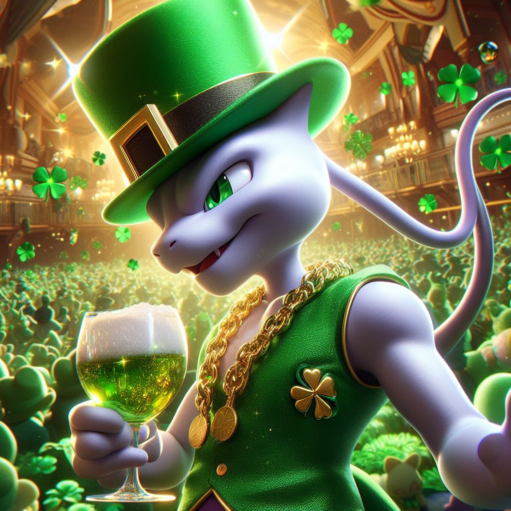 #ThrowbaX ai-Art Challenge! Everybody is welcome to participate, Artists let your imagination run wild! 🍀Theme: St. Patricks Day🍀 Post how many contributions as you like, the most liked picture will be the winner. The price is an exclusive framed picture of the winning