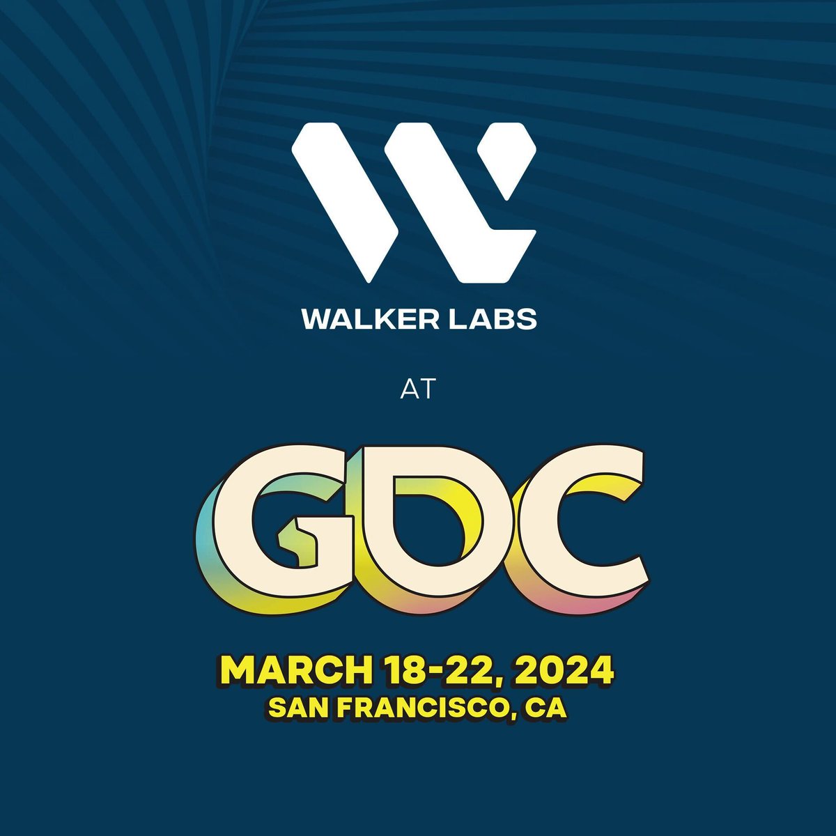 The Walker Labs team will be at #GDC next week to meet some old industry friends, have fun and make new partners. 🎮

✈️#GDC2024