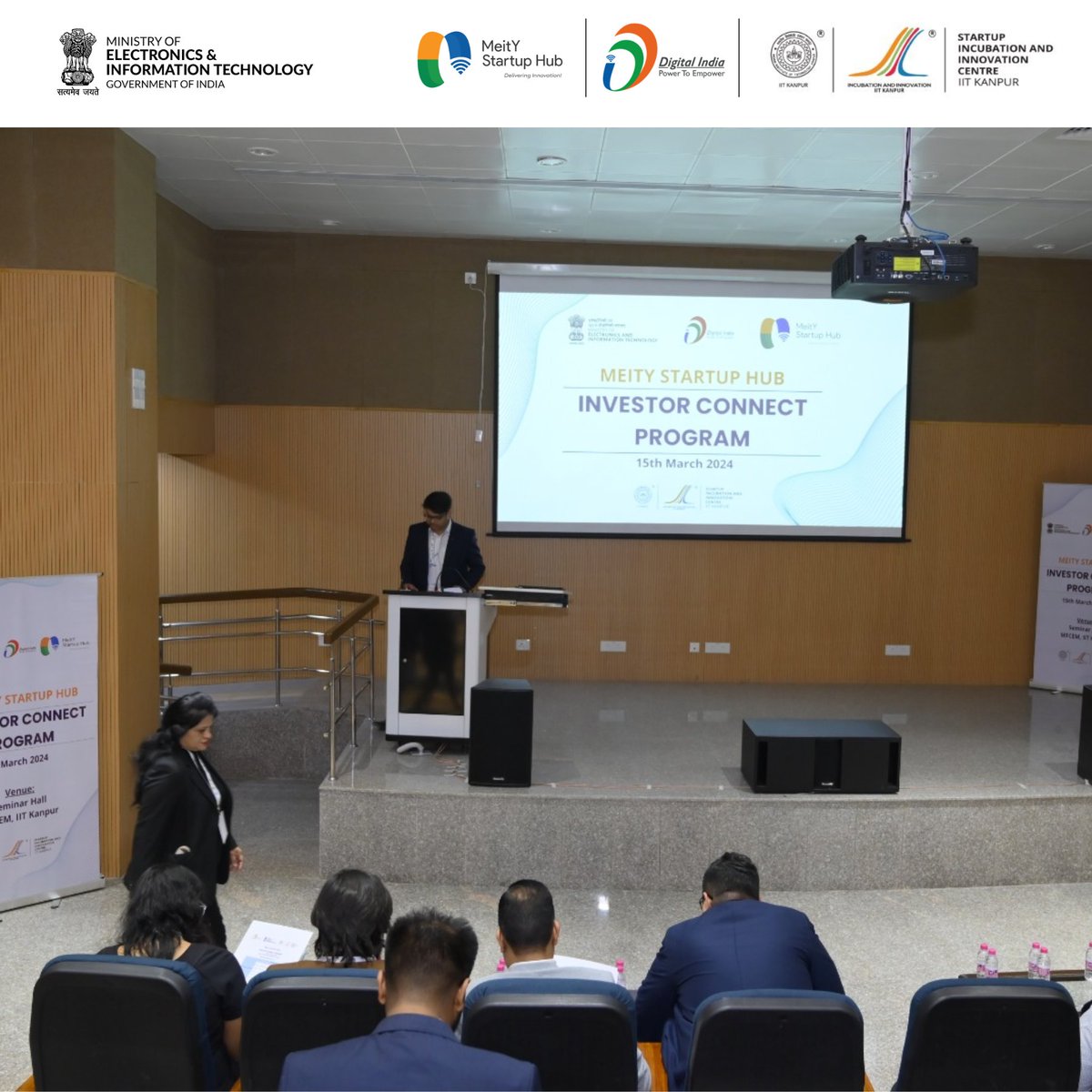 On March 15th, 2023, the MeitY Startup Hub in partnership with Startup Incubation and Innovation Centre, IIT Kanpur hosted a remarkable Investor Connect Event that brought together visionaries, entrepreneurs, and investors. Here are some glimpses of the successful event.