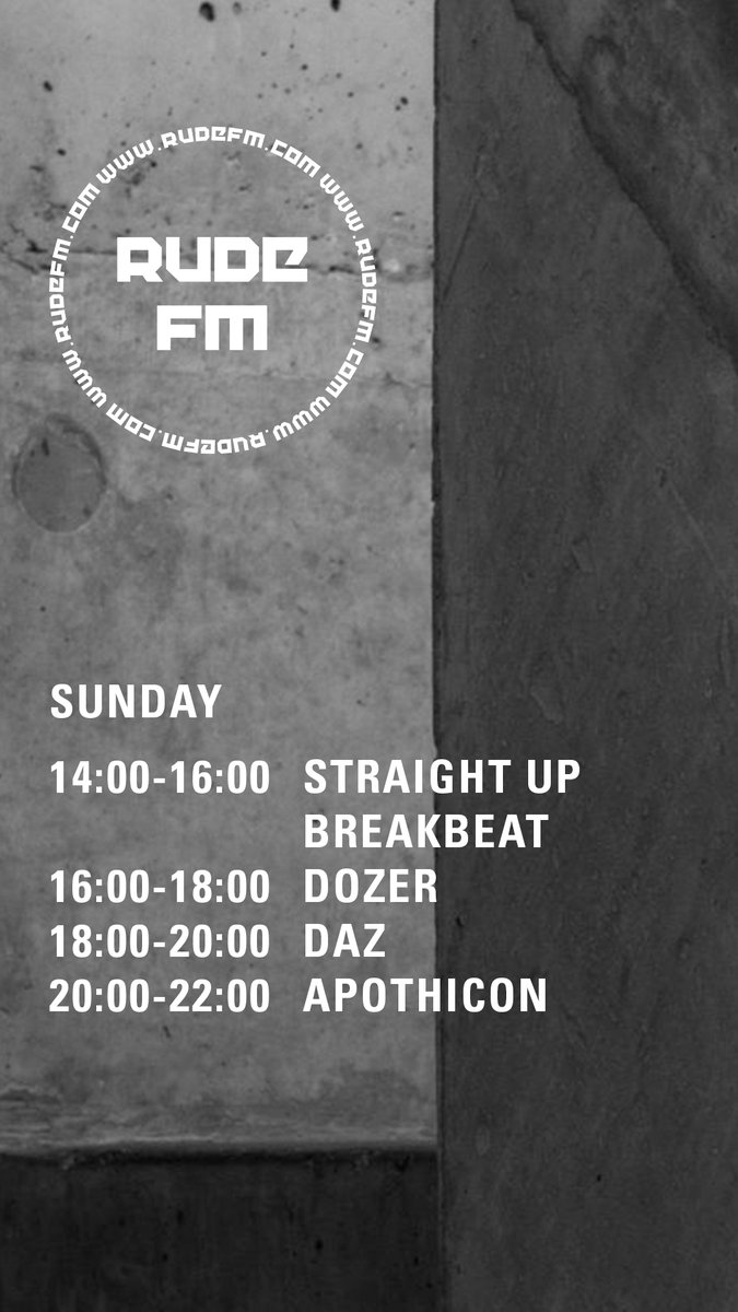 RudeFM's tweet image. Today or Rude @SUBB1996_ @DozerDJ