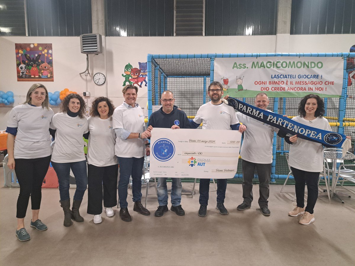 <a href="/ParmaPartenopea/">Parma Partenopea</a> per i bambini Autistici:Assegno di 500 Euro all’Associazione Parma AUT, che si occupa di supportare le persone autistiche e le loro famiglie. Anche quest’anno, quindi, Parma Partenopea ha destinato la propria solidarietà ad un’associazion  parmapartenopea.com/?p=6405