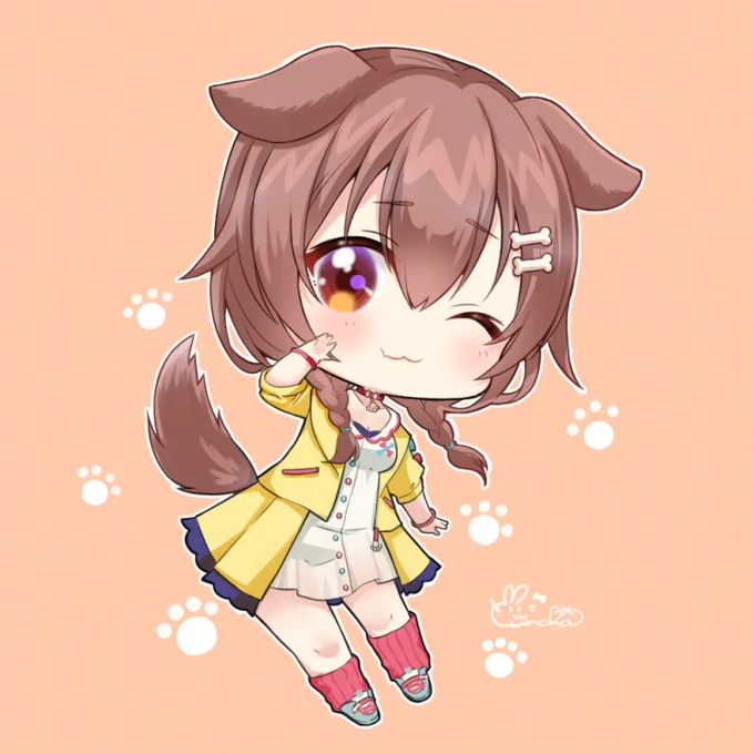ちっちゃ戌神ころねちゃん #できたてころね #ちっちゃキャラR