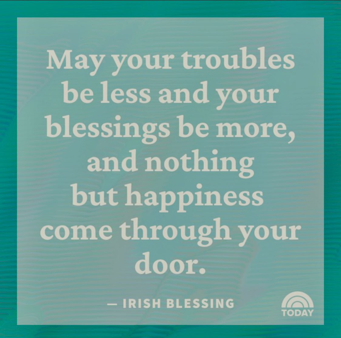 Happy #SaintPatricksDay  ☘️ 😊
#IrishBlessing   🙏
