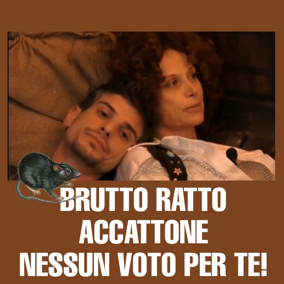 Maria42353055's tweet photo. @GrandeFratello Autori #GrandeFratello il vostro #rattobaldi
Non ci incanta, può tornare tranquillamente a fare il bidello
In sei mesi di programma pensate che possiamo cambiare idea?
Vabbè che siamo #4cretini MA VOI E LUI CI SUPERATE ALLA GRANDE
#GrandeFratello @MedInfinityIT
#Iostoconbea 🔥 https://t.co/2KiiOZYp9P