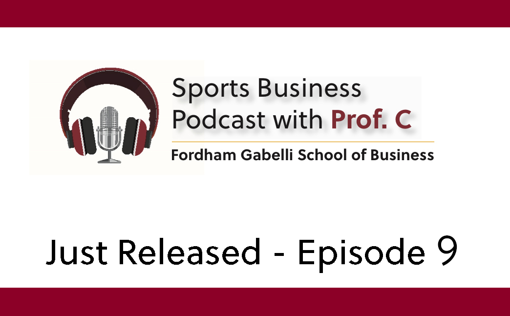 Episode 9 of the “Sports Business Podcast with Prof. C,” focuses on the Court of Arbitration for Sport’s ruling on the case of Russian Olympic figure skater, Kamila Valieva, who was at the center of the 2022 Winter Olympic doping scandal. Listen here: bit.ly/3HAMNJ2