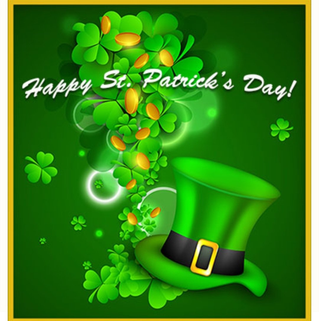 Happy St. Patrick's Day Y'all! Happy Sunday Have A Blessed Day! ❤️ 💚🍀