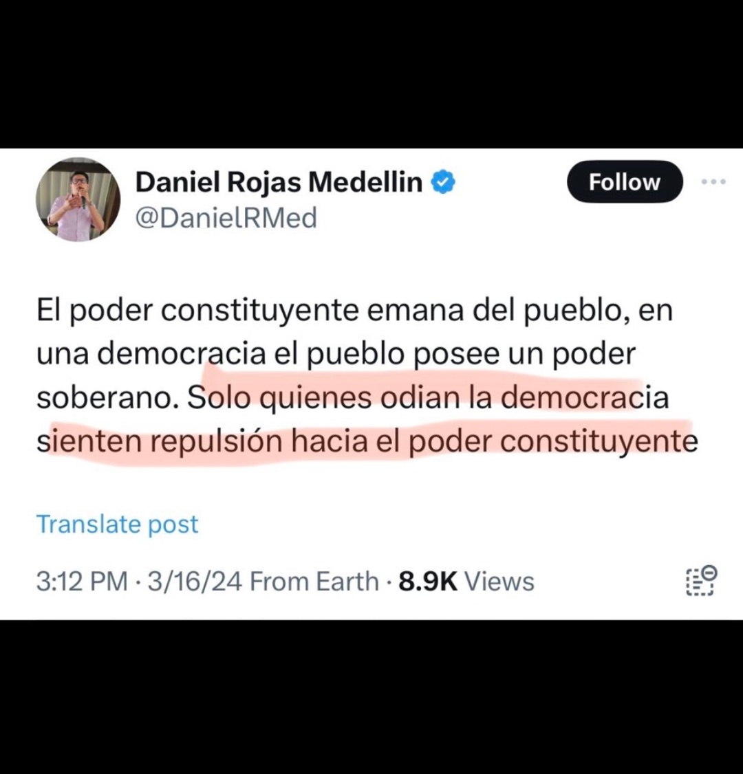 Petrismo Out of Context tweet media