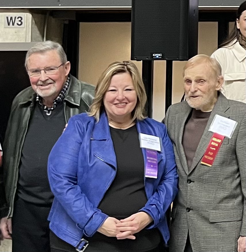 LisaThompsonPC's tweet photo. Here’s an amazing group of Presidents of @uofg ‘s #CollegeRoyal! 1953-Bruce Stone &amp; I were on the @4HOntario Foundation 1963-Don Pullen is my all time fav Ag Rep 1964-Tom Jenkins-William A. Stewart’s son in law 1996-Chuck Baresich owner @ag_haggerty  robotics, just to name a few! https://t.co/V8IgeqdZVm