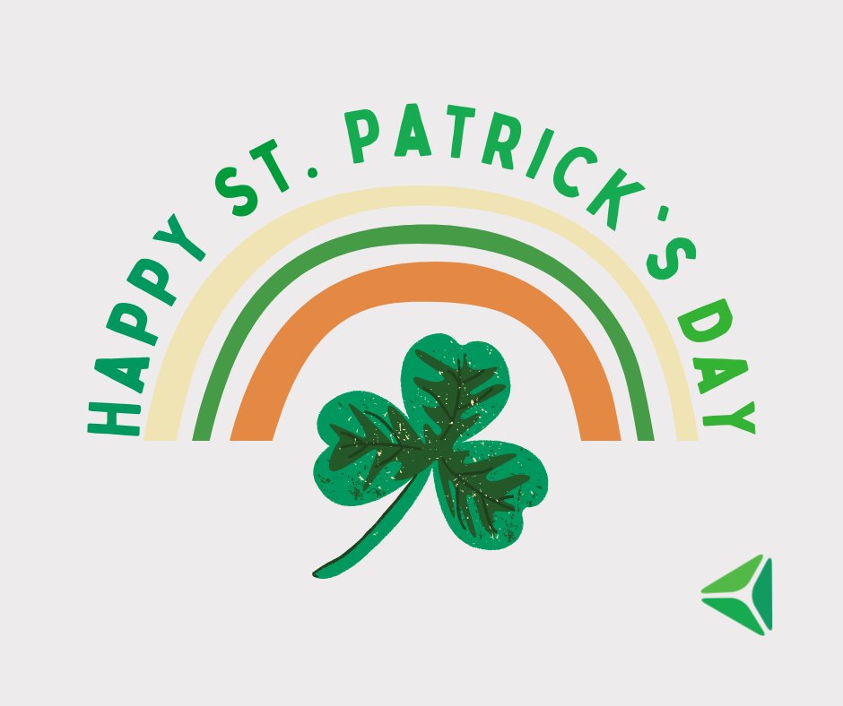 Wishing you all the luck of the Irish on this Saint Patrick's Day! ☘️