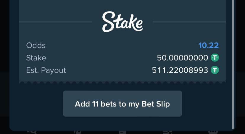 IF YOU LOVE ❤️ ME GIVE THIS A RETWEET WHEN IT BOOMS GIVEAWAY FOR YOU 💥🔞🔞🔞🔞🔞🔞🔞🔞🔞🔞 BET OF THE DAY💥 ON STAKE Register an account with stake via link ✅ stake.com/?c=zUy4qXBD Promo code MANUEL To Win 🏆$500 stake.com/sports/home?be… Telegram channel