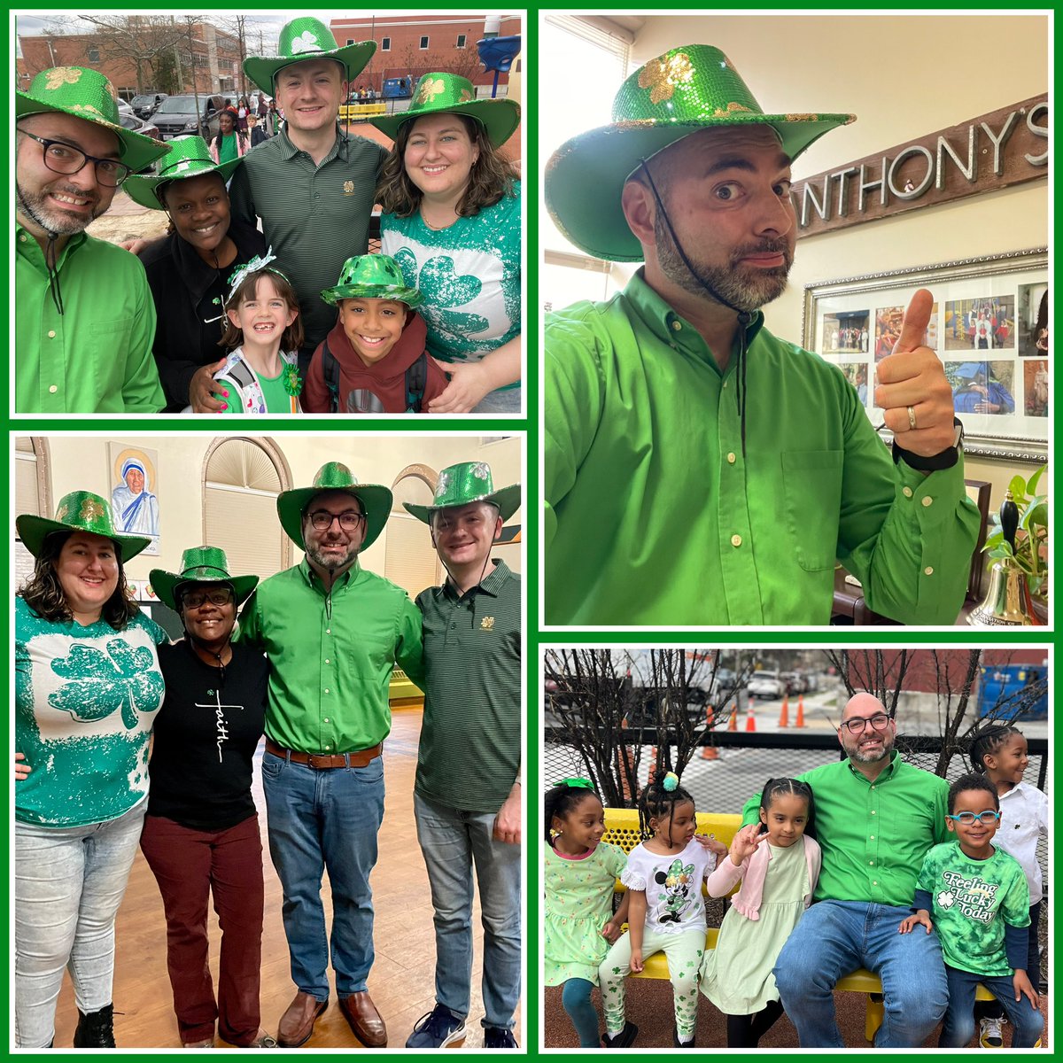 A little green in honor of one of my favorite Italians, St. Patrick!