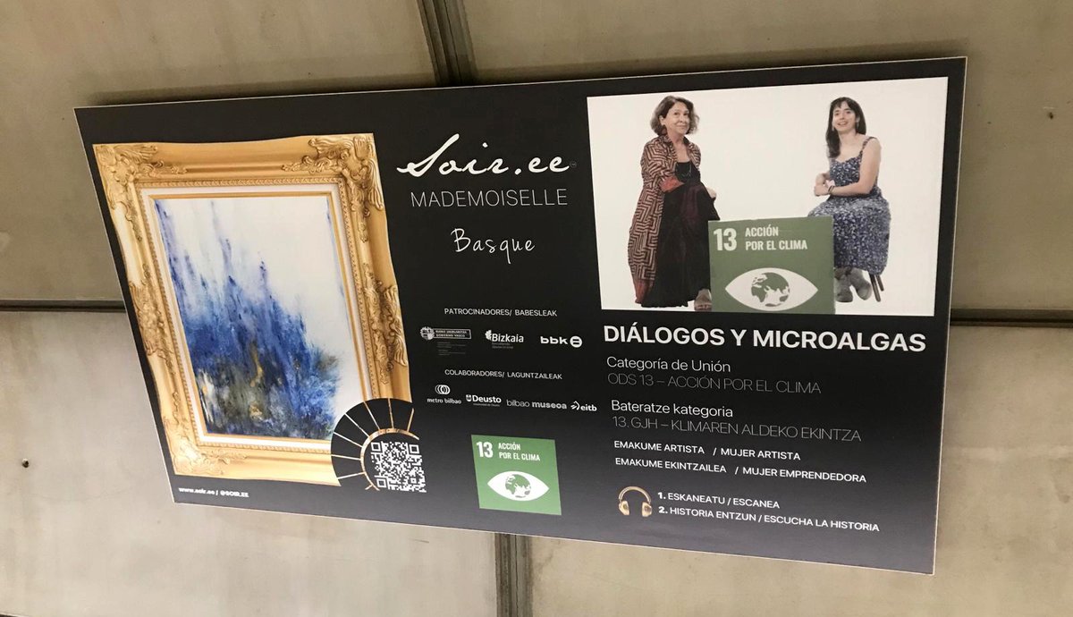 Esther Blanco-Rayón (@e_blanco_rayon) on Twitter photo La exposición de Soir.ee Mademoiselle Basque también estará en <a href="/metrobilbaoeus/">metro bilbao</a> durante este año.
A la organización, muchas felicidades por haber conseguido este hito, y muchas gracias por seguir difundiendo el #arte y el #emprendimiento de las premiadas. La exposición de Soir.ee Mademoiselle Basque también estará en <a href="/metrobilbaoeus/">metro bilbao</a> durante este año.
A la organización, muchas felicidades por haber conseguido este hito, y muchas gracias por seguir difundiendo el #arte y el #emprendimiento de las premiadas.