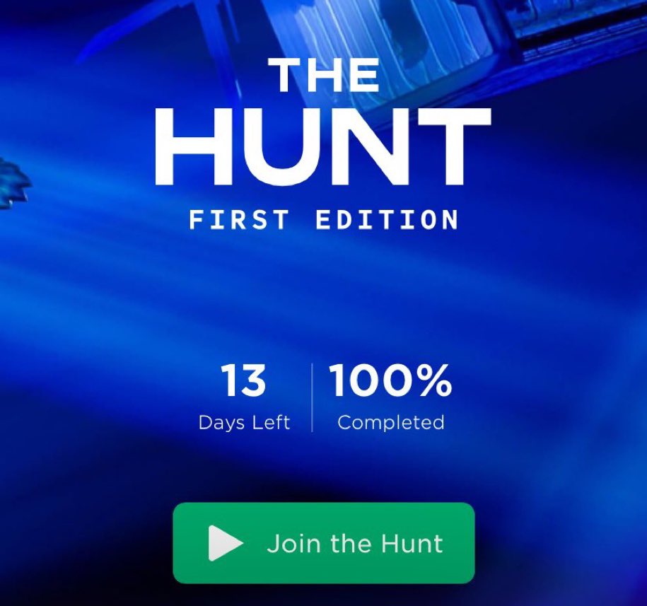RobloxTheHunt's tweet image. 🥚 Have you completed the hunt yet?
#RobloxHunt #Roblox #RobloxEggHunt2024