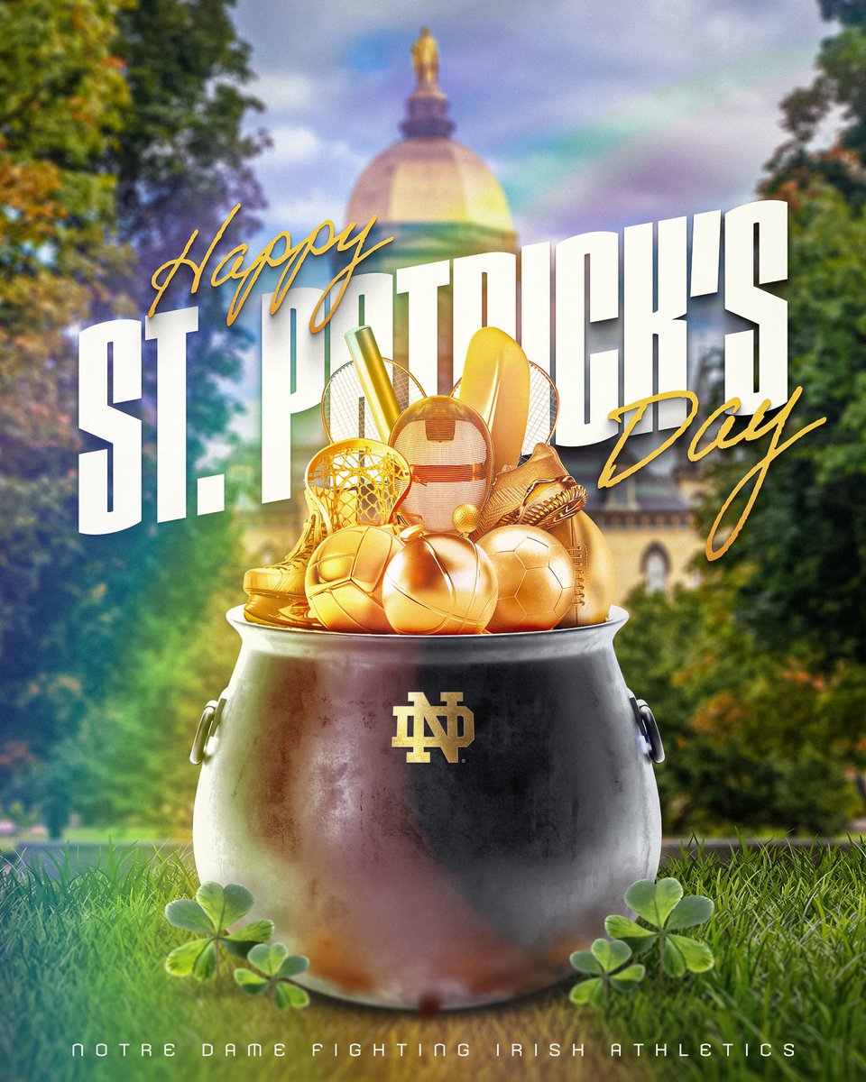 #GoIrish ☘️