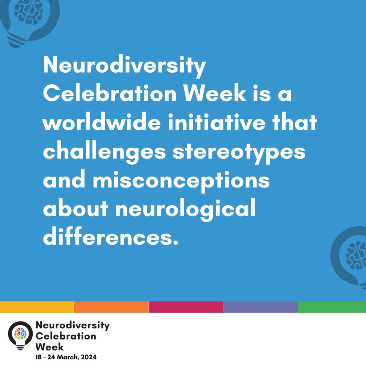 This week is Neurodiversity Celebration Week. Children will be discussing Neurodiversity and celebrating all neurological differences through assemblies and activities ☂️☂️☂️☂️ @NCWeek