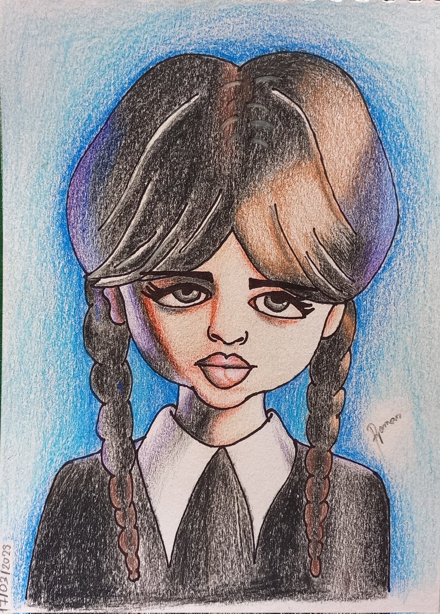 romanentertain's tweet photo. Merlina Caricatura
#ArtDrawing #Caricature #Caricatura #Merlina #Wednesday #LosLocosAdams #TheAdamsFamily #Netflix #Dibujo #Draw #Art #Arte #RomanDraw #RomanEnter https://t.co/2d9K2PT3ic