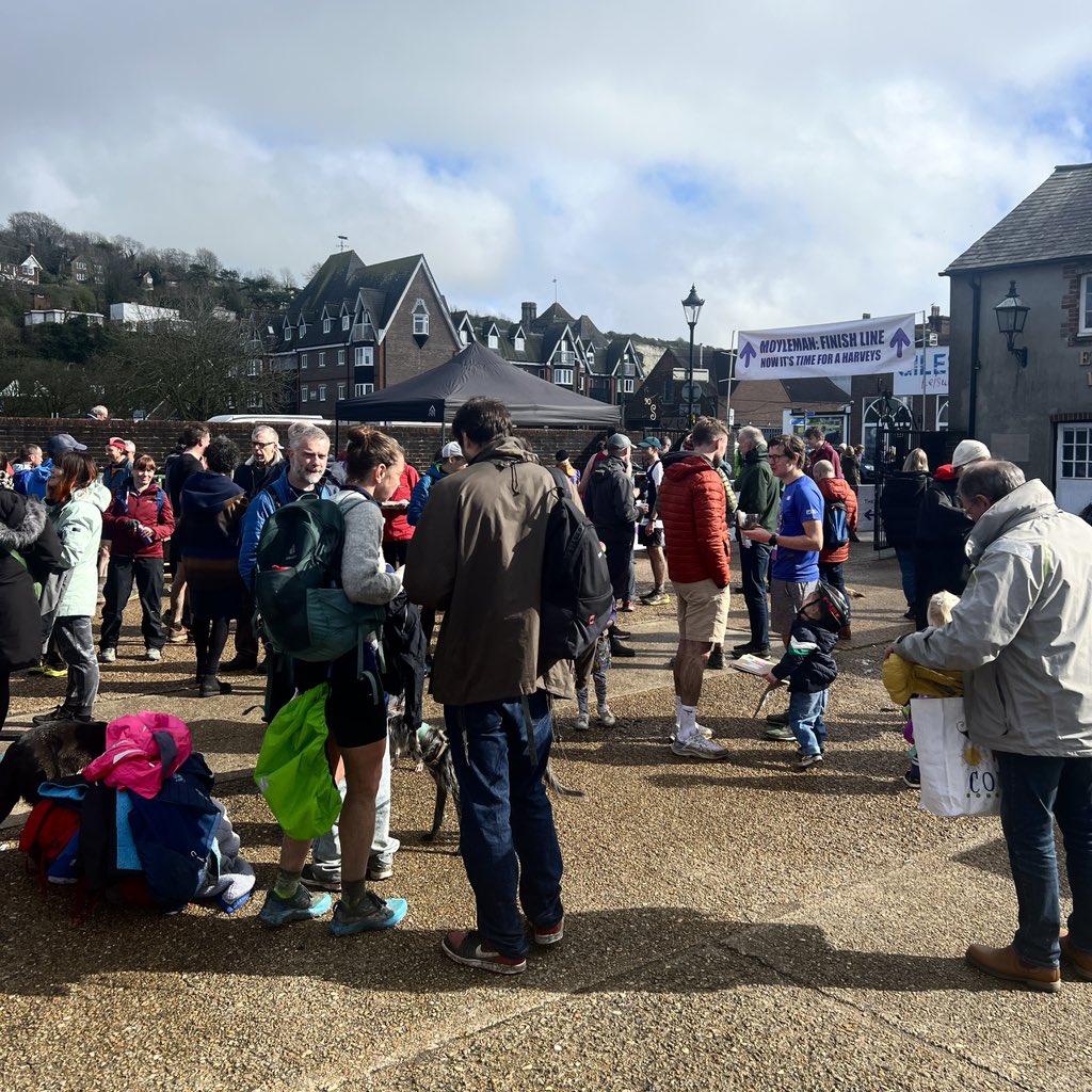 Well done to all of the runners who took part in <a href="/The_Moyleman/">Moyleman 2026</a> today! A 26.2-mile off-road marathon which has its finish line in the brewery yard and where runners have a well-earned pint of Harvey’s after crossing the line! 🏃🏃‍♀️🍺