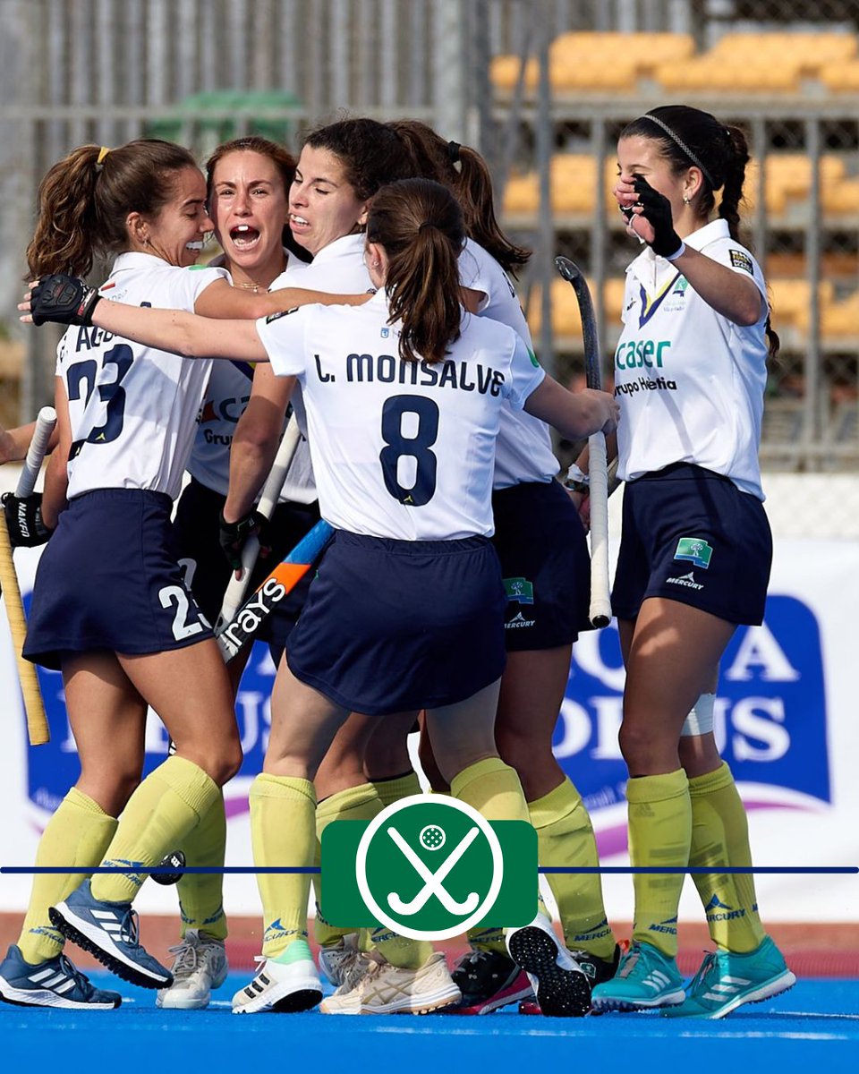 CAMPEONAAAS🏆

Nuestras chicas lo han conseguido y se coronan como campeonas de la Copa de la Reina Iberdro, venciendo al <a href="/hockeyjunior/">Hockey Junior</a> 0️⃣-1️⃣ @ccvmdhf con gol de Begoña García ( <a href="/begogrc/">Begoña García Grau</a> )

¡Enhorabuena por el triunfo!🏆🥇🏑

#hockey #SomoslaV #VamosV #CCVM 💛💙

📷<a href="/rfe_hockey/">RFEH Hockey</a>