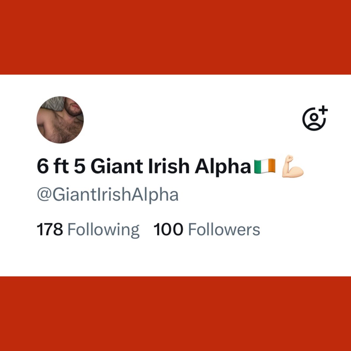 GiantIrishAlpha's tweet photo. Thank you to my followers for helping me reach 100! 💶

Your loyalty fuels my dominance and strengthens our bond. Here's to the journey ahead, where we'll explore new heights of submission and pleasure together

 💪🔥 

#Findom #100Followers https://t.co/ZJcb0prnLr