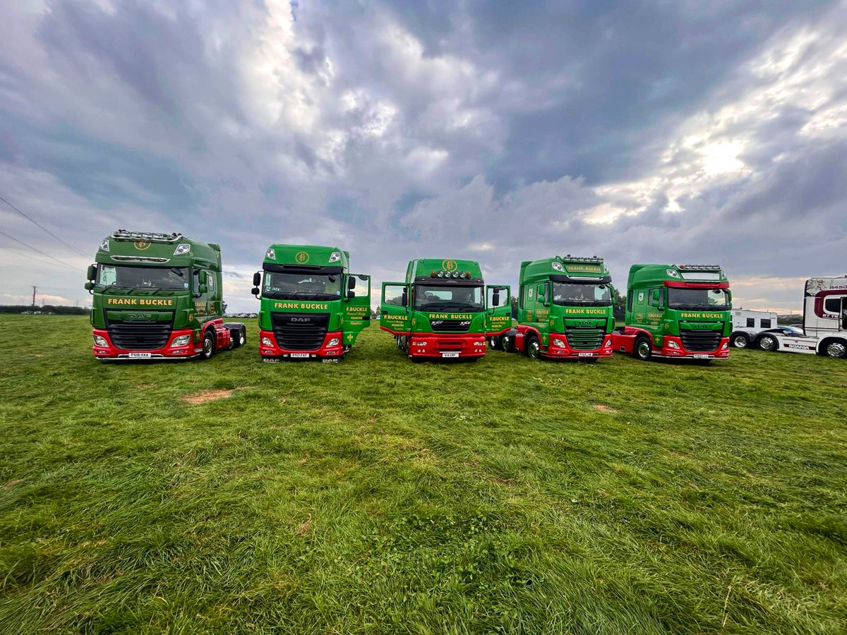 A huge thanks to Frank Buckle livestock hauliers for there sponsorship to the show and you can also see them at the show as they will have there immaculate turned out trucks and trailers on display at the show …. Thanks all you for getting involved and your continued support 👌