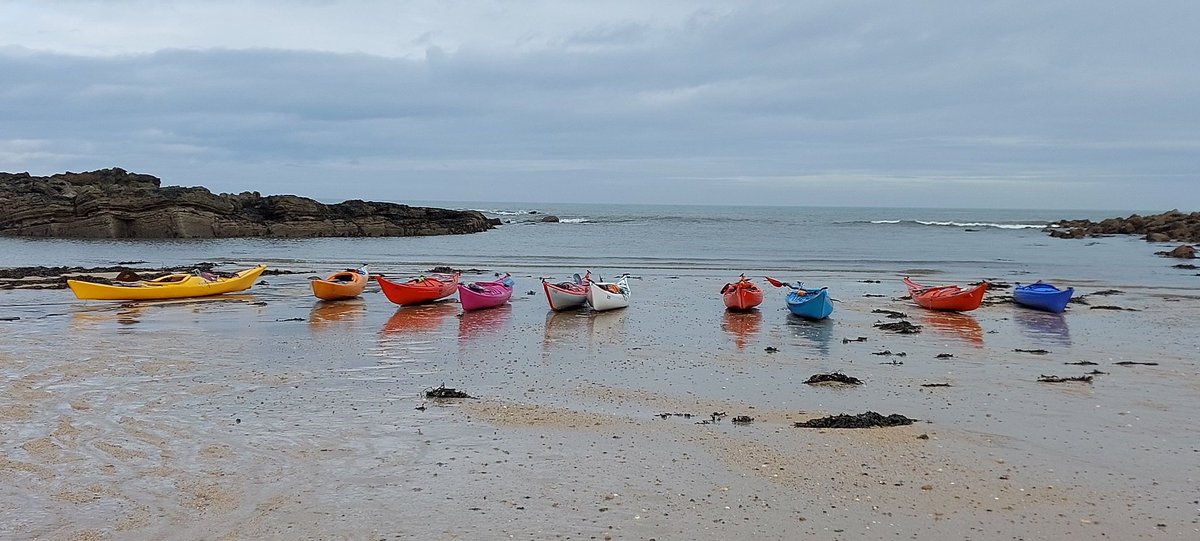 davey_kevin's tweet photo. Great day kayaking from St Andrews to near Kingsbarns. Beautiful coastline. #FCAG #FifeCoastalPath #Fife #Scotland #Kayaks #Kayaking #Seakayaking @FCCTrust https://t.co/Gu1TkchtBB