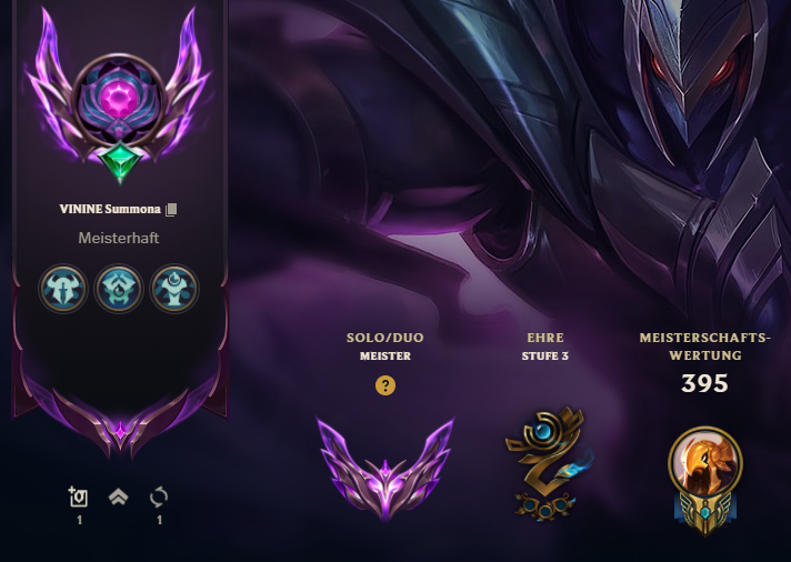 SummonaZir's tweet photo. Finally Master again.
Außerdem 75% vom Referendariat absolviert. 😎 https://t.co/NLCEpeILhz