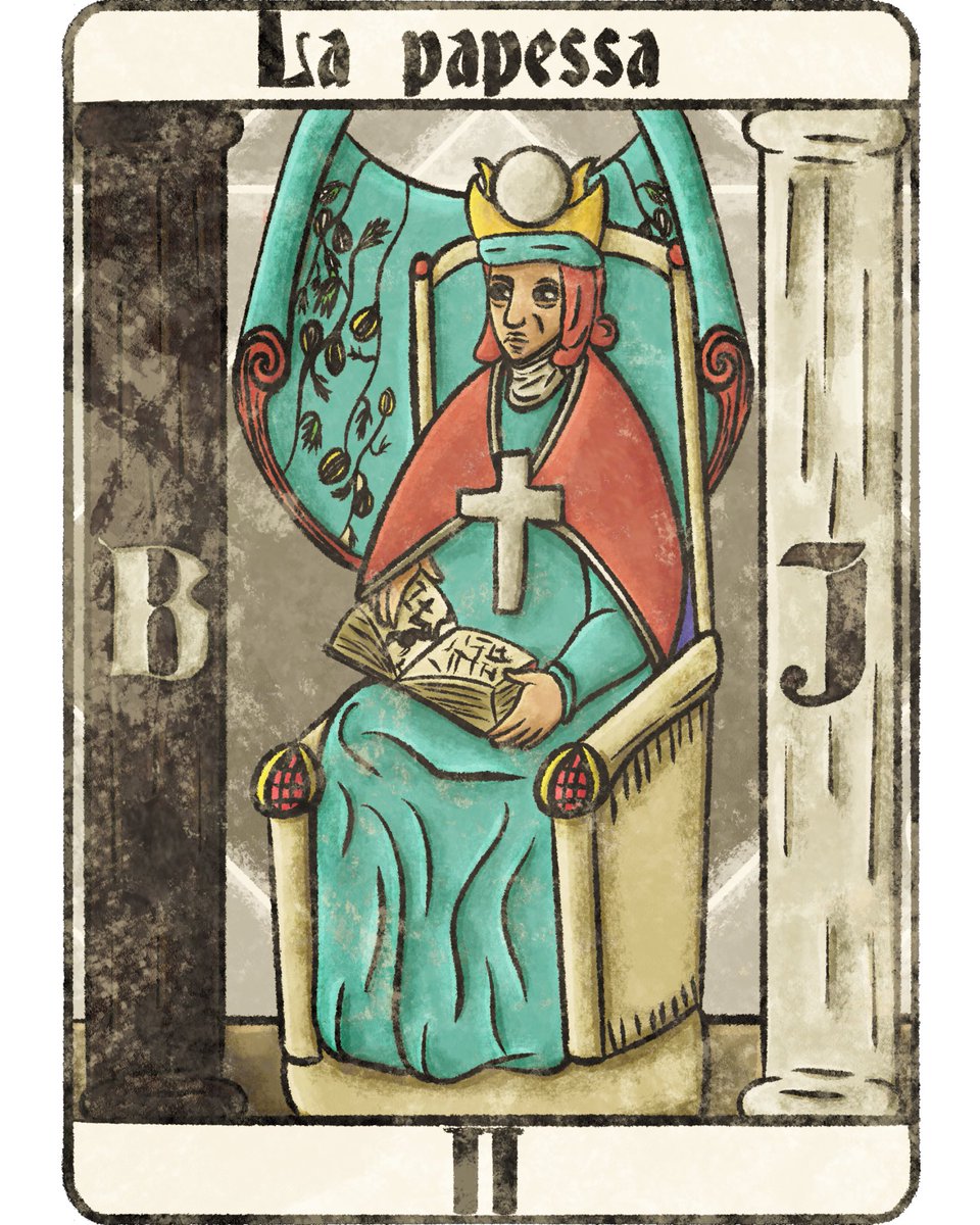 arcus7564's tweet photo. The Hight Priestess #tarot #tarotcards #thehightpriestess #marginalia #drolleries #illustration #manuscript #medieval #middleages #creativity #art #artist #graphicdesign #darkages #idrawlogos #comics https://t.co/ih940SOOpq