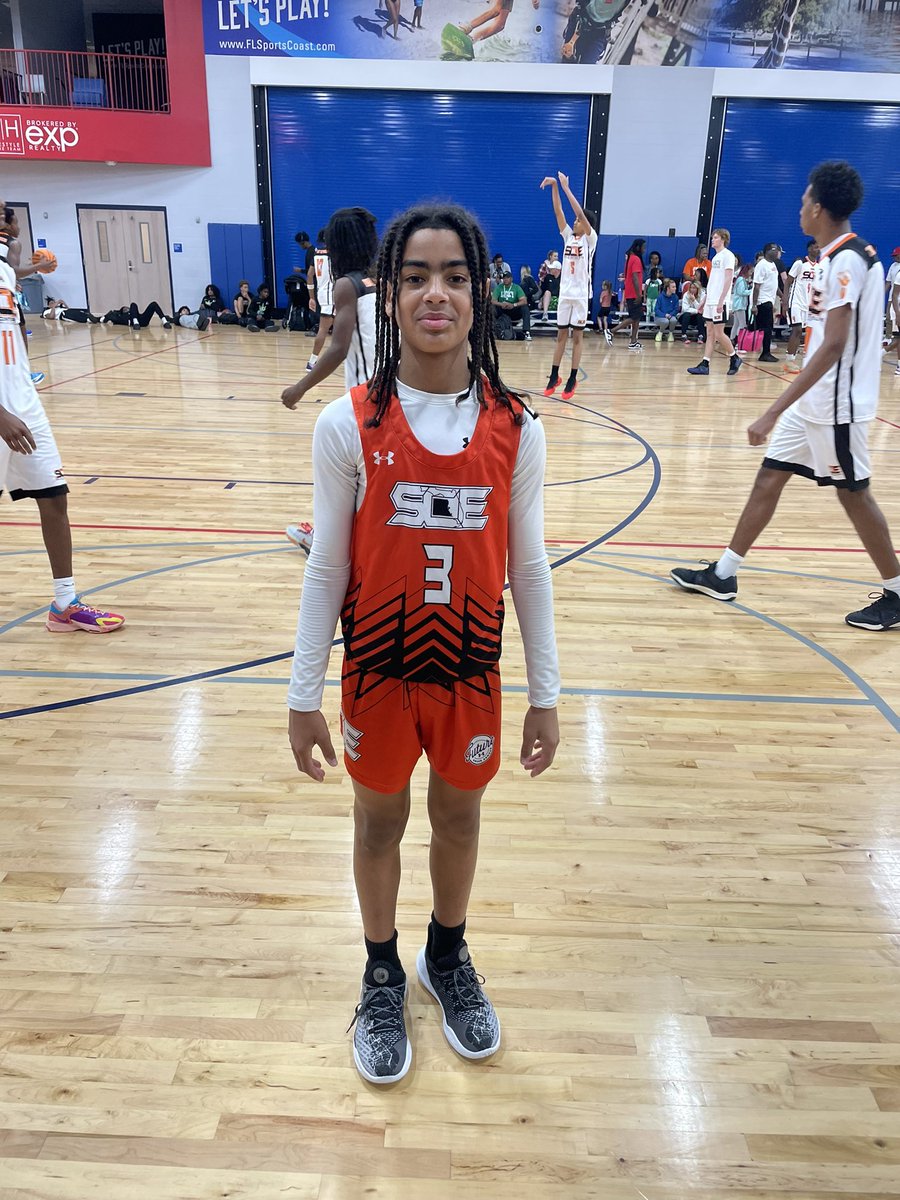 Another “Star driven” performance by (John Arroyo Jr) as he clocked out with 16pts for the contest against a tough “Lakeland Fire” team!! John Arroyo Jr - 16pts Class of 2028 @USAmateurBBall @prephoopsfl @SCEBasketballFL