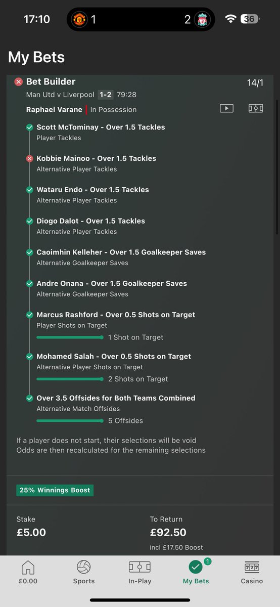 MathewsonJake's tweet photo. @bet365 @OptaJoe Mainoo defo had more 2 tackles https://t.co/FZV3j5tPzo