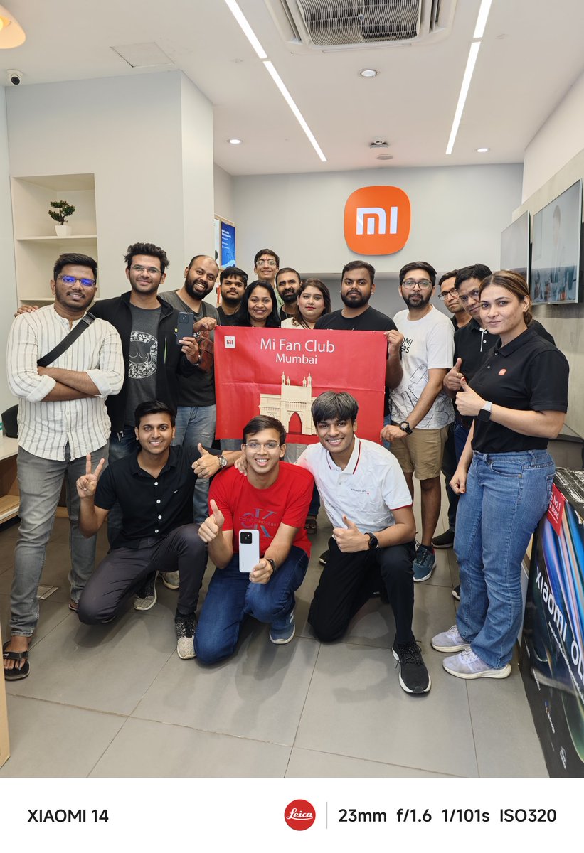 Another Crazy MiFC Mumbai Meet-Up with the #Xiaomi14! 🤩📲 Exciting Things Coming Up, Stay Tuned to Catch Up on #Xiaomi14Ultra Very Soon! 😉 #Xiaomi14Series #XiaomiXLeixa #Mumbai @XiaomiIndia #Xiaomi