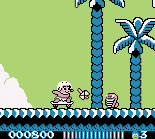 BuscandoElWarp's tweet image. El juego del día:#AdventureIsland (#GameBoy)
Creador:#Hudson 1991
Las aventuras de Master Higgins también llegaron al ladrillo de la gran N. Lanzando martillos, viajando en patinete y montando en "dinosaurios" emprende el viaje para el rescate de la princesa Leilani del hechicero