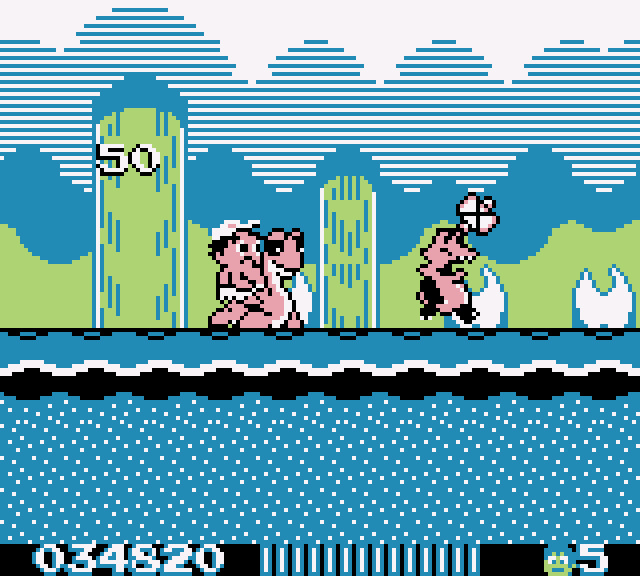 BuscandoElWarp's tweet image. El juego del día:#AdventureIsland (#GameBoy)
Creador:#Hudson 1991
Las aventuras de Master Higgins también llegaron al ladrillo de la gran N. Lanzando martillos, viajando en patinete y montando en "dinosaurios" emprende el viaje para el rescate de la princesa Leilani del hechicero