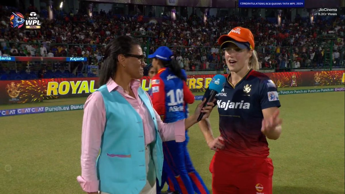 ORANGE CAP - ELLYSE PERRY. 🧡
PURPLE CAP - SHREYANKA PATIL. 💜
CHAMPIONS - RCB. 🏆

- FIRST TIME IN HISTORY OF IPL OR WPL, A TEAM CLEAN SWAPPED ALL 3....!!! 🤯🔥