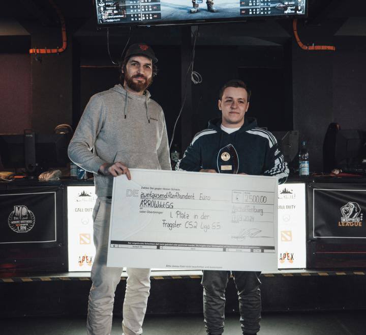 We are the winners of Fragster League Season 5!🥳
Congratulations to guys and thank you for your support🫶

#WINNERS #CS2 #CS2GAME #VICTORY #CSGO