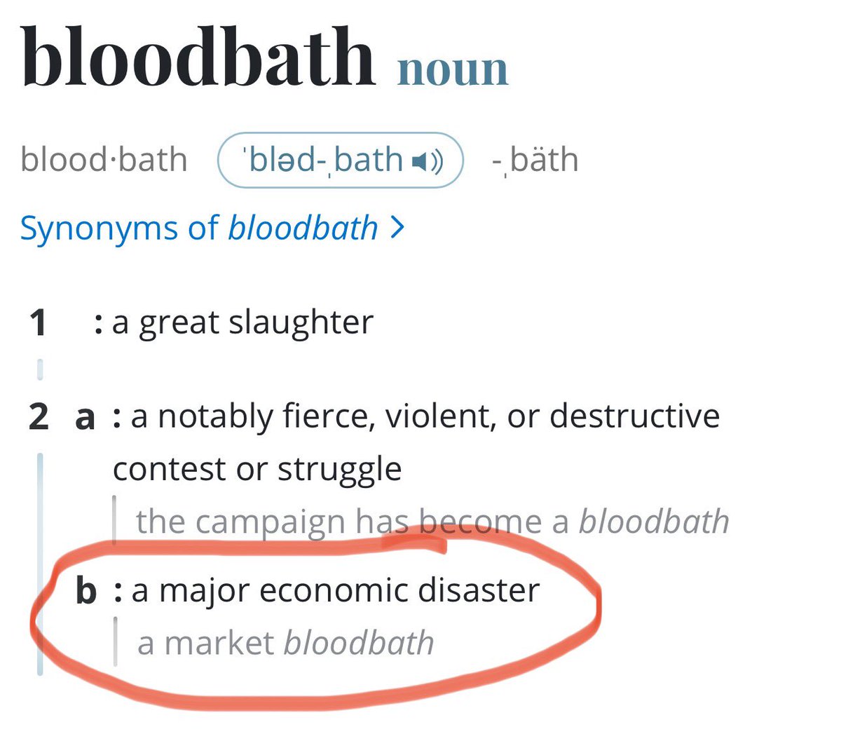 BREAKING NEWS: 
Donald Trump uses a word in its 100% correct context as per the Merriam Webster dictionary.

This is why people hate journalists.