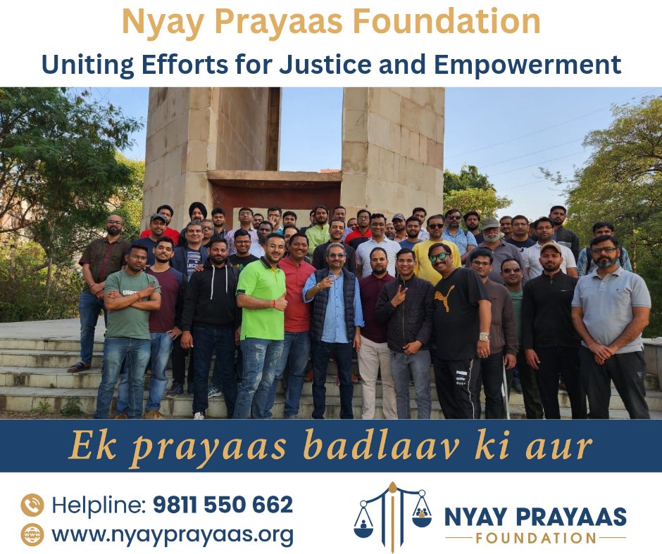 @NyayPrayaas Uniting for #Justice and #Empowerment of #Men #mentoo #NyayPrayaas4Men #Bharat #India #Delhi #Mumbai