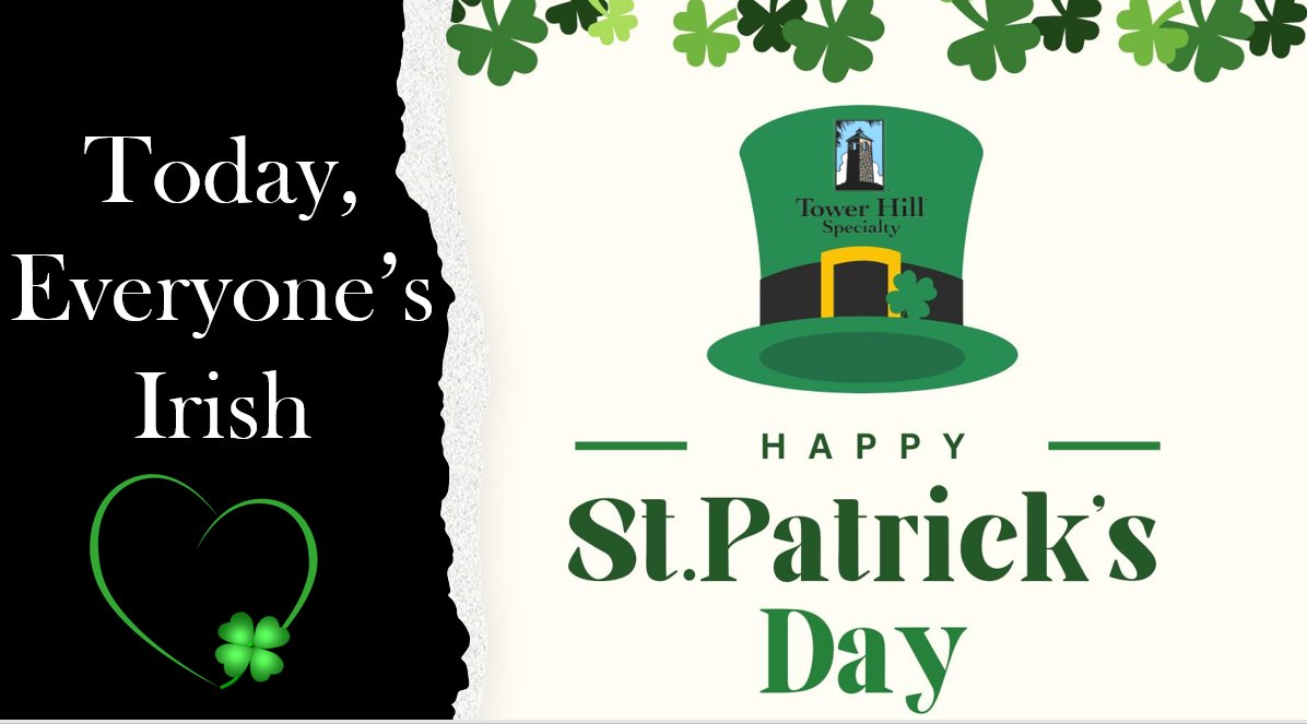 THSpecialty's tweet photo. Happy St. Patrick's Day https://t.co/nIaEaMr2Hz