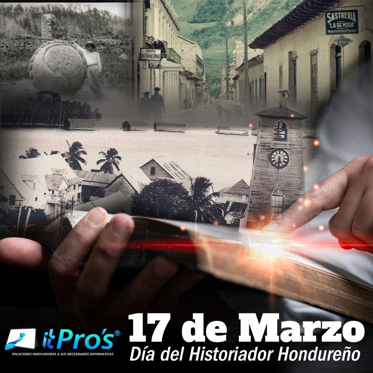 itproshn's tweet photo. En honor a quienes exploran el pasado para iluminar nuestro presente, ¡feliz Día del Historiador Hondureño! 🕰️📖 #PasadoPresente #ConocimientoHistórico https://t.co/MxtHDH463W