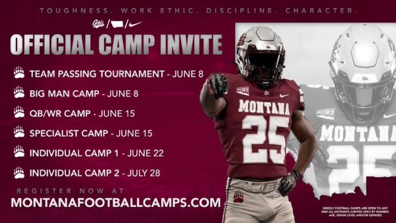 Thank you @pawlakjoe for the Camp Invite!! Can’t wait to show out!! @CoachQuedenfeld @CoachCano @BrotherRiceFB