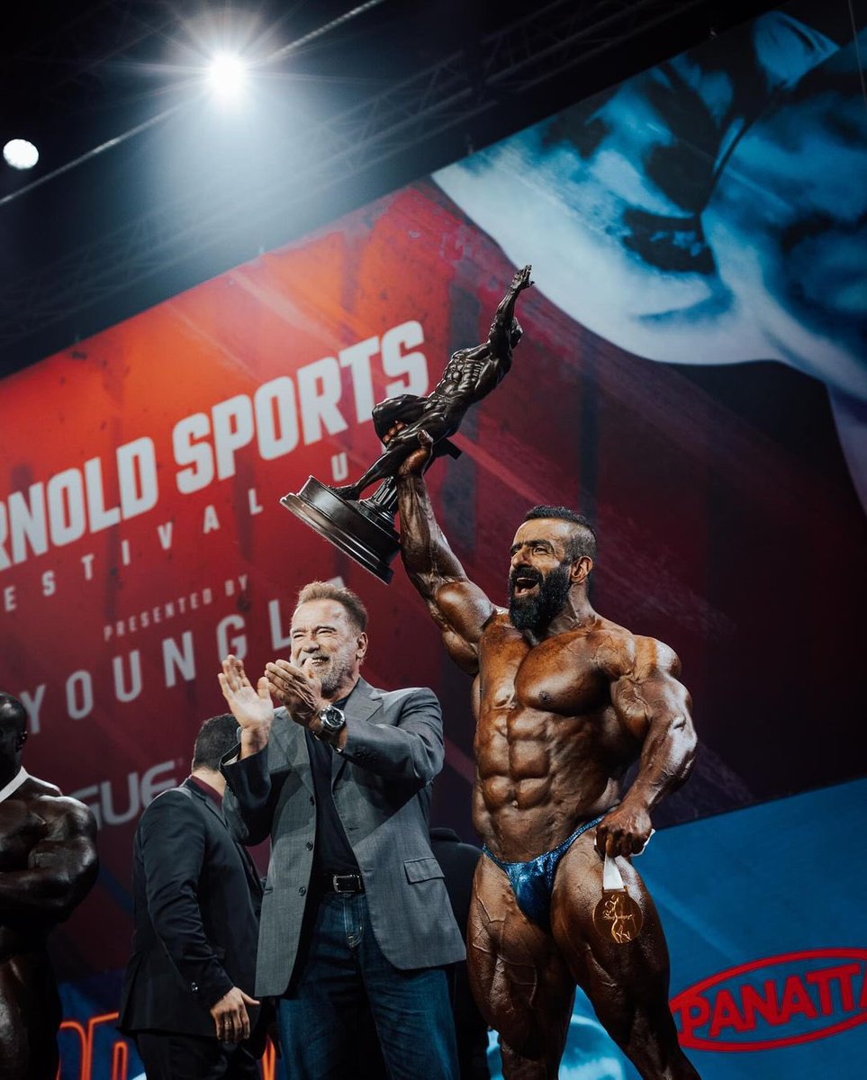 EvogenNutrition's tweet image. #HadiChoopan: 
“❤️♥️❤️ Thank you all, tonight was a repeat of the best nights”

#EvogenElite #ArnoldClassic