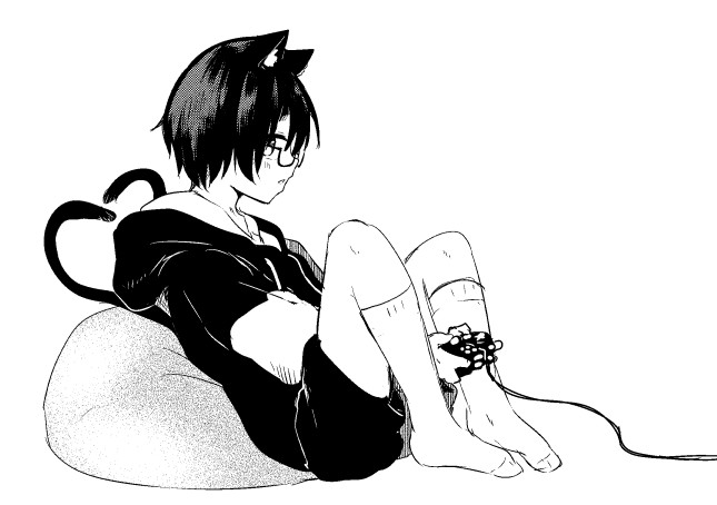 らくがき
#ねこみこアート 