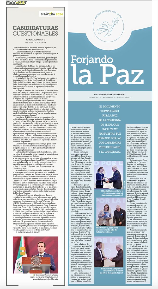 Jesuitas_Mexico's tweet photo. 📍"Forjando La Paz", Provincial, Luis Gerardo Moro Madrid en @reformanacional.
#CompromisoPaz #DiálogoNacional
🔗https://t.co/0ppA0XIfBi https://t.co/8GOpPmvKue