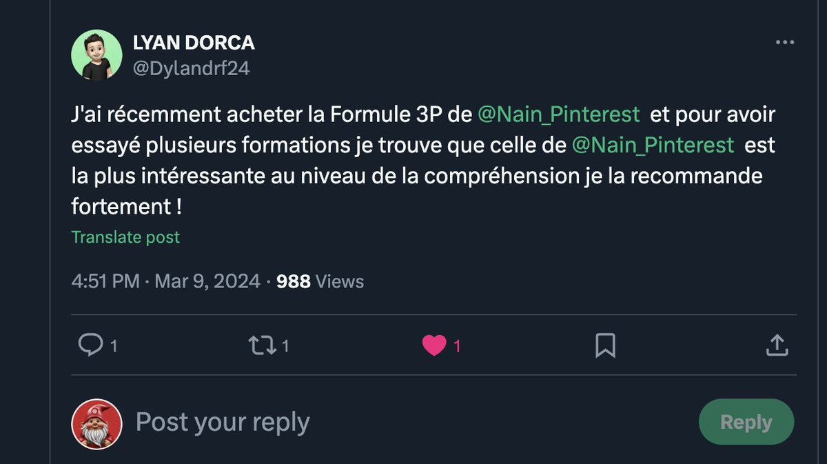 Nain_Pinterest's tweet photo. 📌 Et si tu veux aller encore plus loin :

Pour gagner 2'000€/mois avec l'affiliation Pinterest en dupliquant les meilleurs comptes américains

Je te le montre en 60 vidéos qui vont droit au but dans la Formule 3P

C'est par ici 👉 https://t.co/WzBXBfoyWV https://t.co/h99mazVHu7