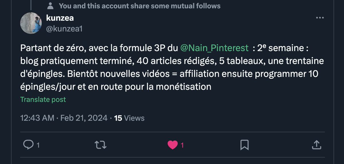 Nain_Pinterest's tweet photo. 📌 Et si tu veux aller encore plus loin :

Pour gagner 2'000€/mois avec l'affiliation Pinterest en dupliquant les meilleurs comptes américains

Je te le montre en 60 vidéos qui vont droit au but dans la Formule 3P

C'est par ici 👉 https://t.co/WzBXBfoyWV https://t.co/h99mazVHu7