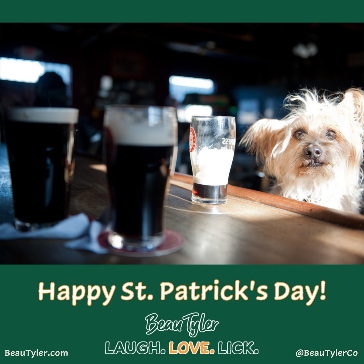 #beautyler #StPatricksDay #Guinness #newportri #HappyStPatricksDay #laughlovelick 

w/ <a href="/GuinnessIreland/">Guinness Ireland</a> <a href="/GuinnessUS/">Guinness US</a>