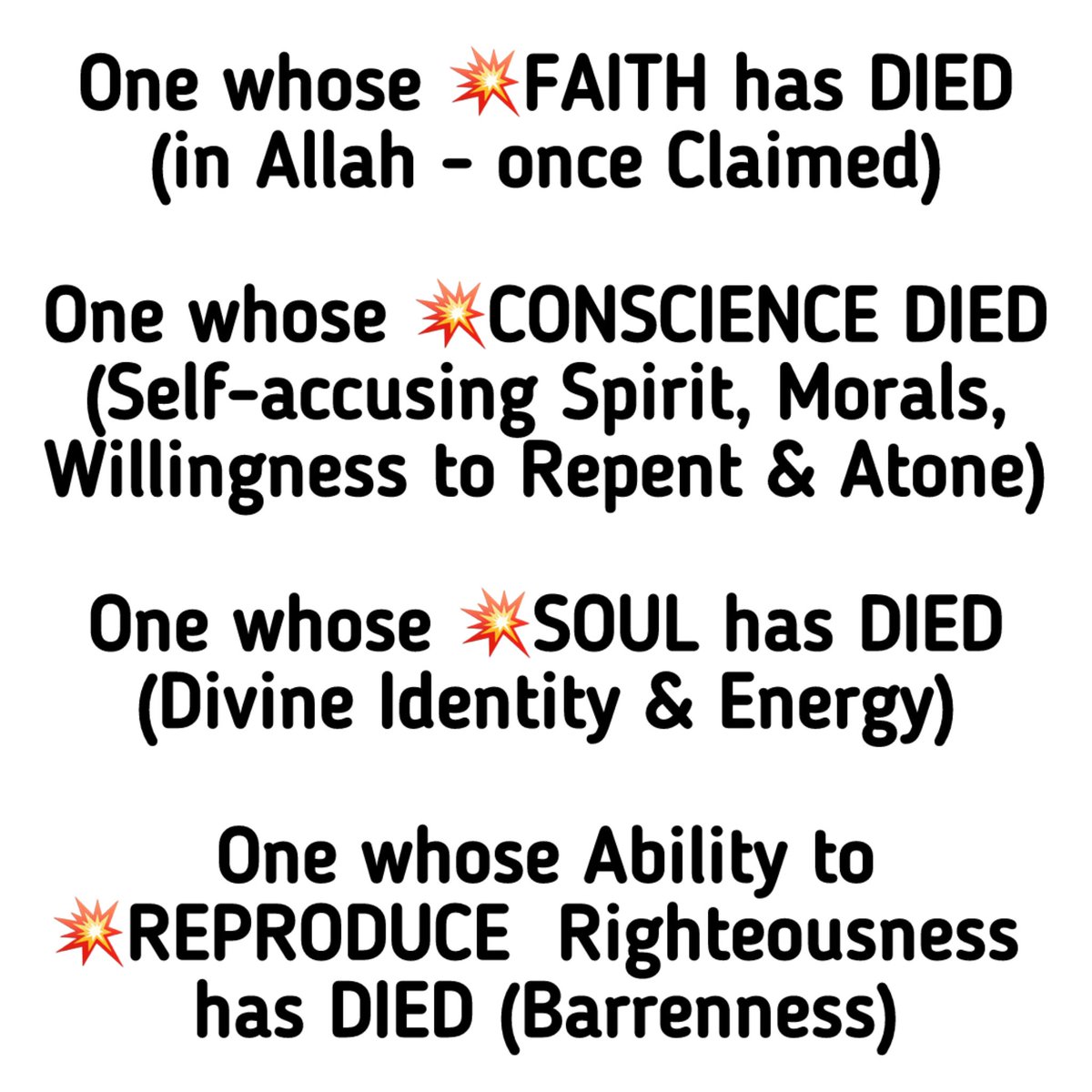 💥Muslims are Forbidden to EAT of “Animals” that have Died in these ways, bcuz there remains “SPIRITUAL ADRENALINE” (Toxins/Poisons Of FEAR & DEATH & OTHER CAUSE-OF-DEATH DISEASE) in their “meat”, which WILL INFECT US, & is potentially DEADLY FOR US to consume. #TheFOOD #Ramadan