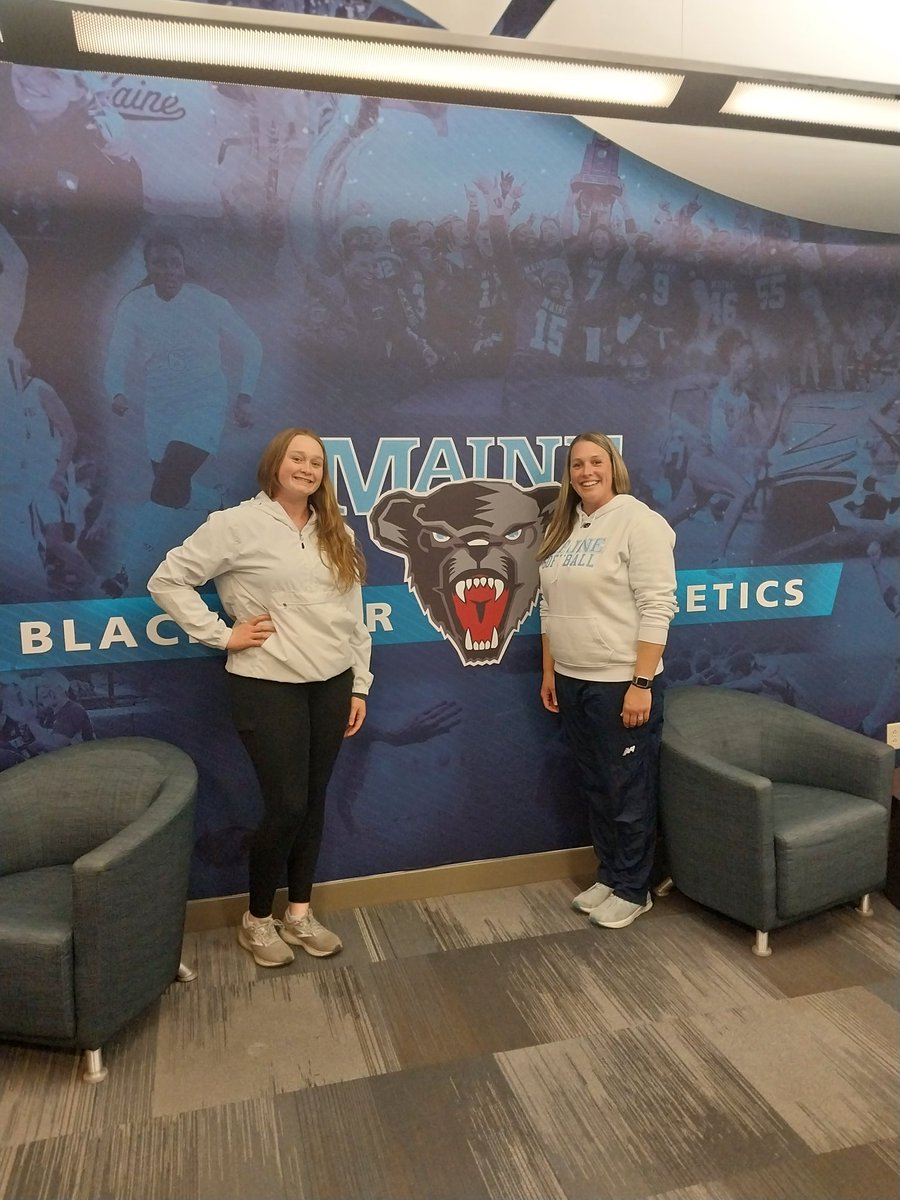MaddieSimmerman's tweet photo. Thank you, @Maine_Softball, for the official visit! Thank you, @coachjordanfitz and Coach David, for showing me all of what Maine has to offer!! #GoBlackBears
#uncommitted #findingtherightfit #grit https://t.co/Qb84Pm6fiW