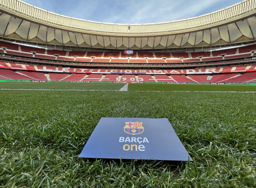 BarcaOneFCB's tweet photo. 📍#AtletiBarça #BarcaOne https://t.co/8quBpv1cuP