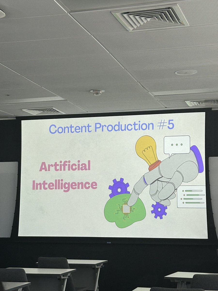 Gatha1049672's tweet photo. Finally the most awaited topic artificial intelligence . In today’s tutorial we learned about the right way to use Ai .And it has reached a point where they would take our place.#bcm112 https://t.co/bQJuFTB3er