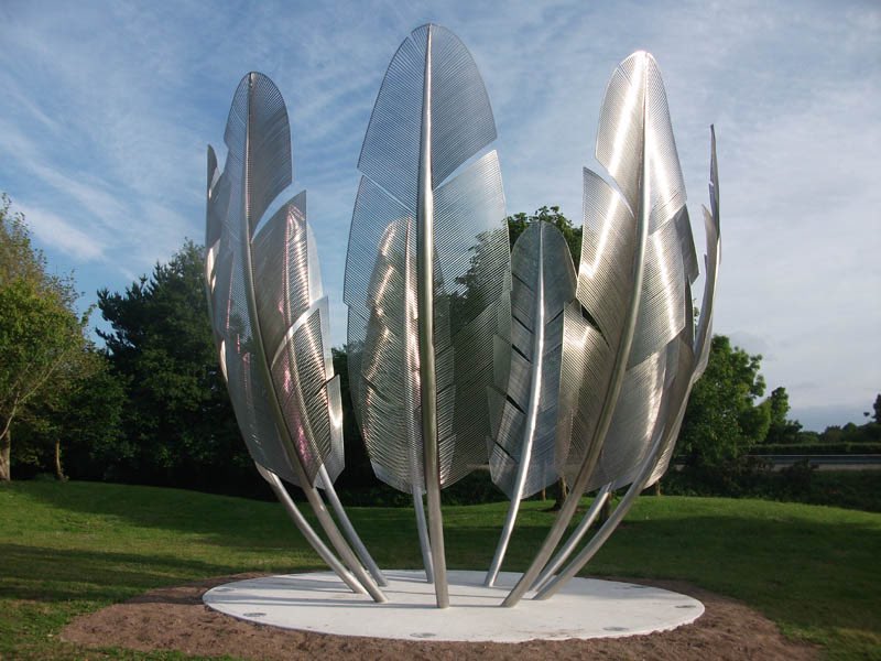 A sculpture in Ireland honors the Choctaw Nation. The Choctaw collected donations of $170 (the equivalent of $6,000 today) and sent it to the Irish during the Great Irish Famine in 1847. The Choctaw were one of the nations forced to march during the Trail of Tears. #StPatricksDay